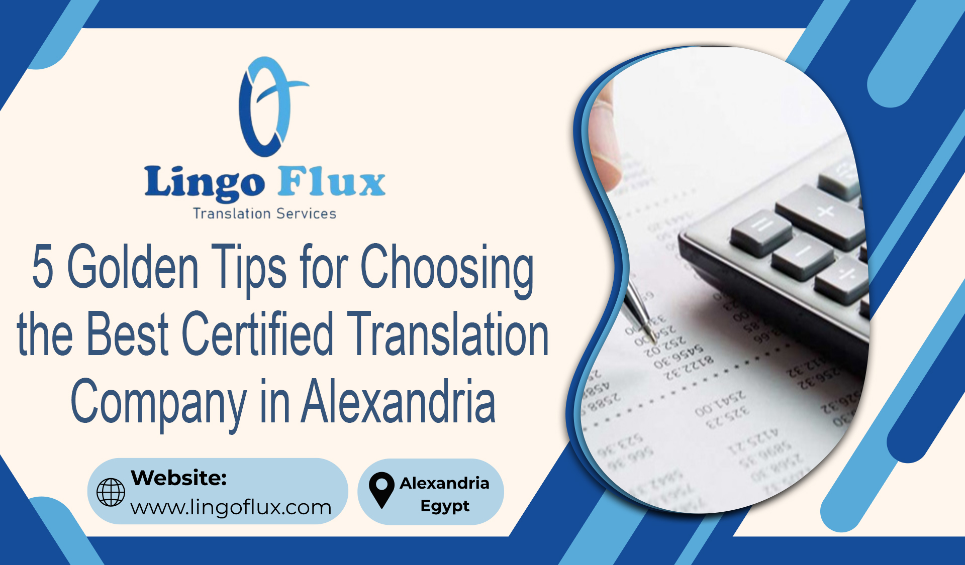 5 Golden Tips for Choosing the Best Certified Translation Company in Alexandria