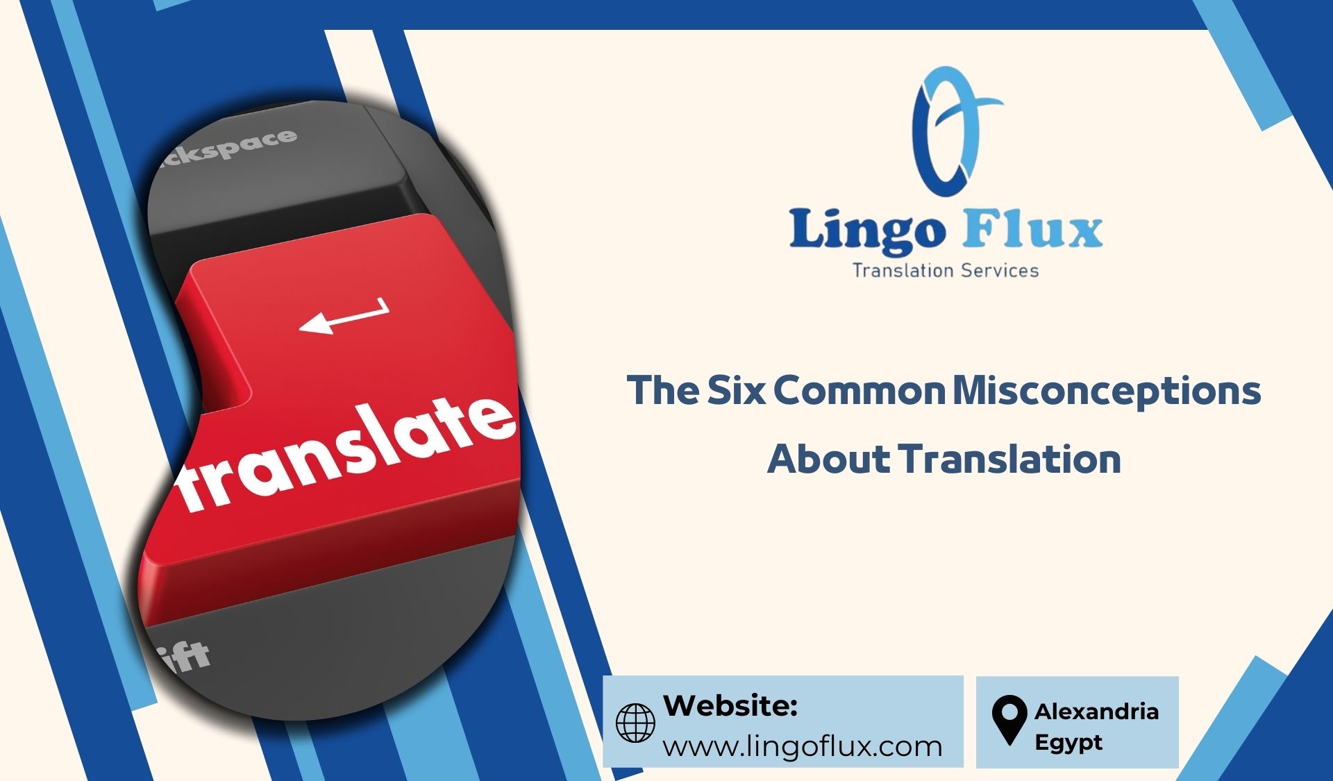 The Six Common Misconceptions About Translation