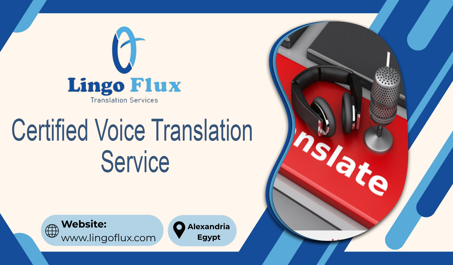 Certified Voice Translation Service