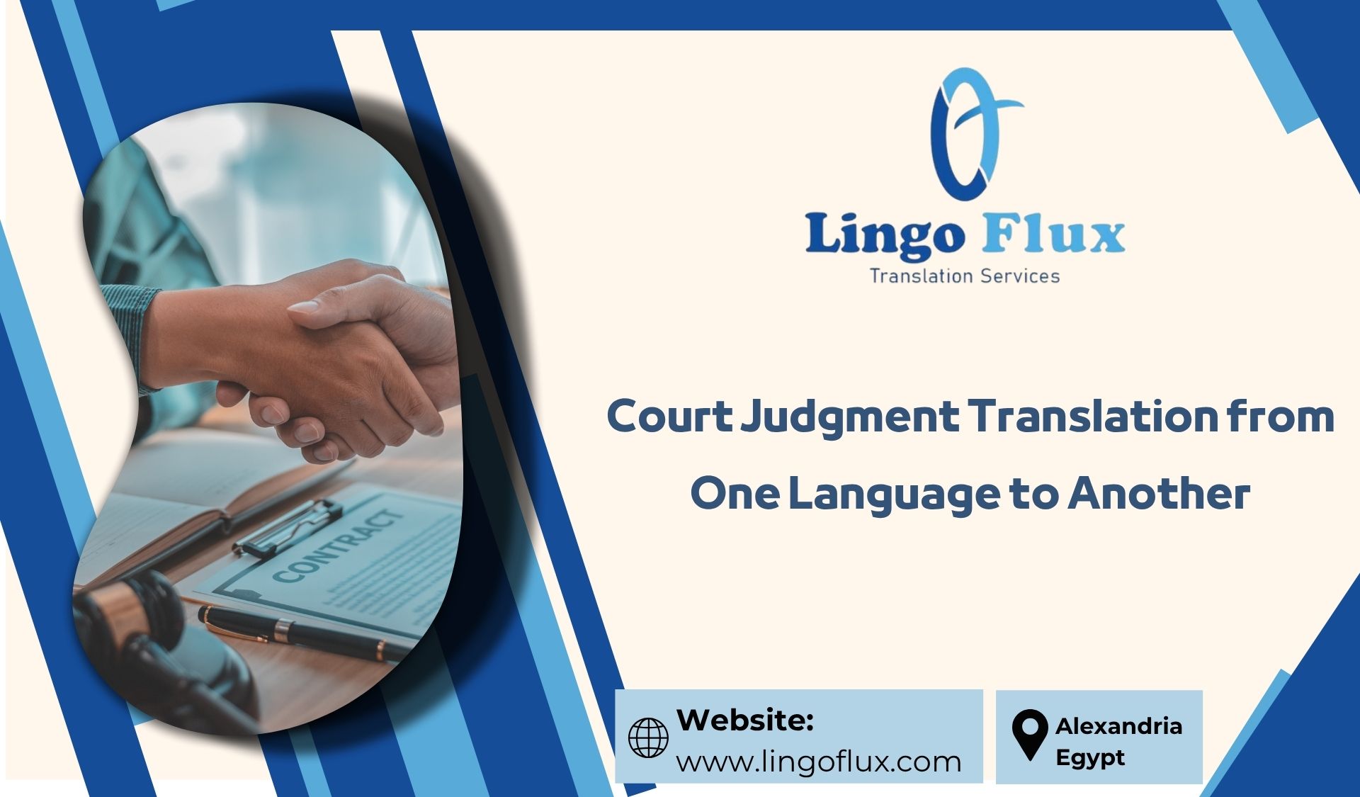 Court Judgment Translation from One Language to Another