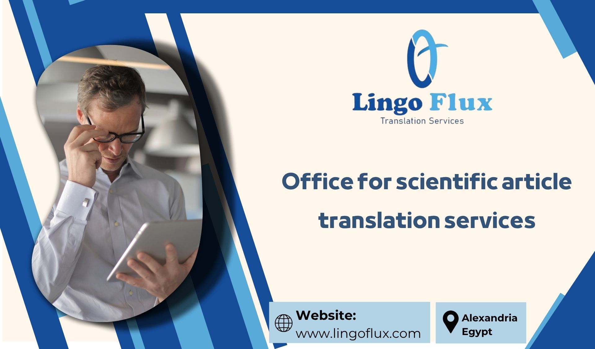 Office for scientific article translation services