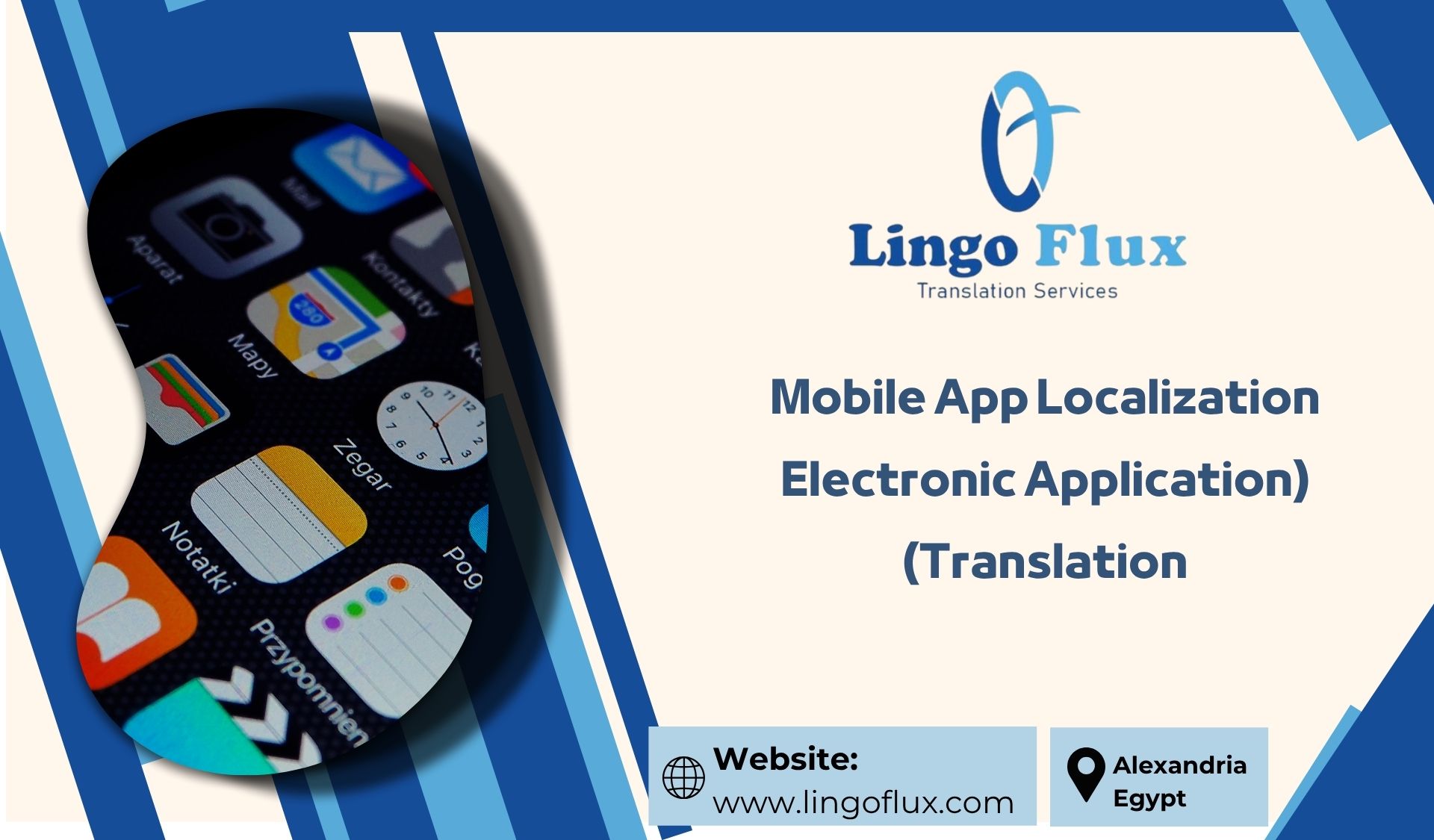 Mobile App Localization (Electronic Application Translation)